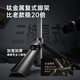 Li Sen Mobiltelefon Selfie Stick Handheld Tripod Bluetooth Fernbedienung Telescopic Multifunktions-Selfie-Stick Mobiltelefon Ständer 360 Rotierende Desktop Live-Sendung Stabile Anti-Shake-Outdoor-Aufnahme Standardversion 1,3 Meter
