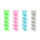 Data cable protection sleeve threaded short winding cable solid color headphone cable storage anti-break mobile phone charging cable universal white winding 1 pack trial pack
