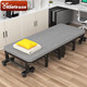O'Keeffe folding bed lunch break single bed office nap bed 40% off sponge bed hospital escort bed wooden bed 80cm