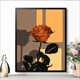 Clcey Digital Oil Painting DIY Blumenlandschaft Cartoon handbemalte Füllung handgefertigter DIY-Acrylölmalerei Dekoratives Malmal