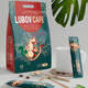 
Lubov imported from Russia to drink light luxury style LUBOV three-in-one instant coffee green 756g hotel office coffee three-in-one instant coffee 756g*1 bag