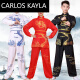 CARLOSKAYLA martial arts performance clothing new Chinese style children's martial arts competition Tai Chi clothing men's and women's performance clothing black 170cm