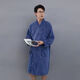 90-200Jin [Jin equivale a 0,5 kg de la bata de baño al estilo de toalla de baño para vestidos de baño para hombres para todas las estaciones se pueden usar, envolver y absorbente. Basta de baño de hombres grises. Se puede usar una talla 90-200Jin [Jin es igual a 0.5 kg]