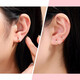 Chao Acer 18K gold rose gold color gold earrings and ear studs birthday gift for women to Jane EEK30008242