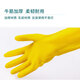 Bangshoushi thickened beef tendon latex gloves 10 pairs, rubber leather waterproof and wear-resistant, washing dishes, clothes, cleaning, kitchen hygiene, labor protection, medium size