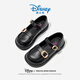 Disney children's shoes girls spring and autumn student black leather shoes performance shoes stage leather shoes DP22325 black 37