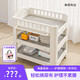 Table de couches Moyellbaby Baby Care Table Nou nouveau-né bébé Table de couches multifonctionnelles Babyviva [mise à niveau] Table simple beige