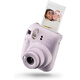 Fuji Polaroid mini11 Polaroid 9 upgraded model Polaroid mini12 one-time imaging camera Goddess Day gift MINI12 Iris purple (spot quick delivery) Official match (excluding photo paper)