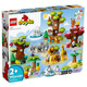 LEGO (LEGO) Debao 2+ frühkindliche frühkindliche Bildung Big Grain Jungen und Mädchen Elektrische Spielzeug frühkindliche Bildung 10975 Weltwild Wildtiere
