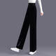 Silk Cypress House 2025 autumn new style women's gold velvet pants wide-leg pants loose fashionable casual pants women's pants