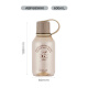 Lock Lock (Lock/Lock) Tritan Tritan Copa de plástico de verano Copa de agua deportiva Gran capacidad Kettle Estudiantes y mujeres Fitness Kettle Brown Color ABF689KKI- 600ml
