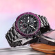 Serie Citizen PROMASTER Photodinámica Fotodinámica Multi-Game Sapphire Mirror Expresión masculina de San Valentín Regalo Rojo y Negro CB5009-55E