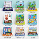 Ropa magnética infantil Cambio de juego Pegatizas magnéticas para niños y niñas Pegatinas de 3 a 6 años juguetes Kindergarten 5 Transporte Pinpinle