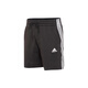 Adidas Koreanische Ins Tragen amerikanische Retro High Taille Dreistreifen schwarze Sportarten und Freizeitshorts IC9435 A/XL (185/90A)