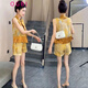 Ogbi Style chinois et NOBLE Fashion Costume pour les femmes 2025 Été Nouveau style couteaux à manches d'épissage bouton de gisement