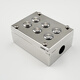 Stainless steel button box CTBX-B1/2/3/4/5/6 waterproof and dustproof switch box electric control box 304 6 holes (internal fixed)