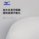 Mizuno (Mizuno) Schwimmkappe für Frauen mit langem Haar und größerer nicht rutscher Wasserabfallhut für Männer wasserdichte Ohrschutz ohne Tipp Silikonhut 1S53 Weiß