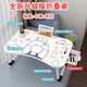 Kunfeng bed small table foldable laptop table dormitory student upper bunk bedroom baby cartoon study desk Hello Kitty-60*40 card slot cup