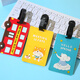 Xinqin luggage tag travel portable boarding tag cartoon creative luggage check pendant label anti-lost tag