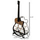 Vintiquewise guitar-shaped 5-bottle wine rack floor-standing metal ornaments home bar decoration