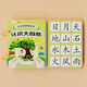 幼儿识字早教安静书宝宝粘贴书儿童魔术贴卡片玩具认字卡 【识字安静书】认识身体 无规格