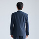 Lilang double stretch striped suit men's moisture-absorbent breathable fashion suit suit gray blue 170A