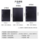 Upril Loose Leaf Notebook A5 / A4 / B5 Remplacement amovible Core Business Office Blocage Blocage de surface en cuir épaissis La société de dossiers de réunion peut personnaliser le logo [A5 Blue-6 trous] Hollow Loose Leafbook 80 images 3532