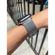 音铂达人字编织适用苹果applewatch米兰尼斯s9876543金属网带卡客表带 人字编织银色双保扣 适用iwatch_12342mm