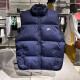 耐克（NIKE）棉服男装秋季新款户外跑步服防风保暖马甲背心外套 FB7374-410藏青蓝 XL