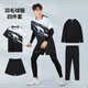 Shangbojin Badminton Suit Men and Women Autumn and Winter Tennis Match Uniformes equipados con mesa de entrenamiento de tenis de ropa deportiva de secado rápido 3923 Pink Women [otoño e invierno] M