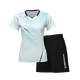 Kawasaki Kawasaki Badminton Uniforme for Women Professional Sports V-Neck Sleeves courts + shorts Suit B2813 Matcha Green 3xl