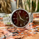 [Второй рукой 99 Новый] Vacheron Constantin Watch Men's Watch Watch Negritance Series 18K Gold Mechanical Mechanical Большой трехсел.