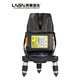 
LAiSAi 5-line level meter 6860D high-precision strong light 625 thin wire 686 infrared laser green cursor line meter 6860D red light five-wire standard dual lithium battery