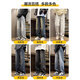 Foss Phil High Street Jeans Men's Spring and Autumn Winter Style Fashion American Retro Loose Straight Washed Long Pants Men's Fashion Brand 718-K870 Medium Blue [Regular] XL [Suggested 145-160Jin [Jin equals 0.5 kg]]