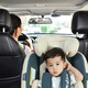 CLCEY Car Child Safety Seat Basket Baby Reflector Baby Cognition Car Observation Mirror Rearview Mirror Style 8 (Bear Observation Mirror)