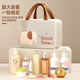 Baicaoyuan Toiletries Bag Makeup Toiletries Storage Bag Portable Dry and Wet Separation Toiletries Bag Large Capacity Thickened Travel Waterproof Elephant Small Single Layer - Portable Toiletries Bag