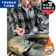 Yooourthing American Retro Plaid Froot Men's Spring, осень и зима и зима плюс бархатная утолщенная пара универсальная повседневная рубашка куртка CJ9735-Yellow Plaid плюс бархат L (рекомендуется 110-130JIN [JIN равен 0,5 кг]))