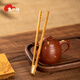 Pinyiheng Chinese solid wood tea clip Kung Fu tea set accessories tea ceremony non-slip cup clip tea drinking tools tea brewing tea cup tweezers fine red sandalwood tea clip