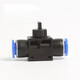 Pneumatic connector hand valve HVFF-4/6/8/10/12 connector pneumatic switch SNS HVFF-12 SNS Shenchi brand