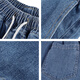 GENIOLAMODE Semir Group Jeans Men's Loose Straight Casual Korean Style Draped Wide Legs Men's Jeans Pants