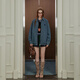UNIFREE [Spring 25] Retro Washed Denim Jacket Miu Style Wearing Harrington Jacket L
