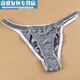 Jingpufei sexy einfache neue style männern tanga mit atmungsabstimmungspants mulberry seidenunterwäsche Männer schwarz xxl