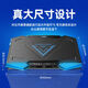 Sangqi is suitable for Lenovo Savior Y9000P Y7000P R9000 R7000 computer stand Xiaoxin 14/16Pro notebook radiator elevated silent base Iceman (black and blue model-cooling artifact) Savior Y9000P/R9000P/Y9000X