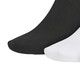 
Adidas socks men and women socks 25 summer new product outdoor socks breathable casual socks mid-tube socks three pairs JC9272/black, white and gray/three pairs M
