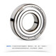 SKF Schwedisches Lager 6206 6207 6208 6209 6210 6211 -2Z-2RS1-/C3 6208-2Z/C3 Eisenabdeckung
