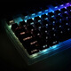 Belly spirit mk870pro blackberry side engraving mechanical keyboard Bluetooth wired wireless customized computer game silent office [three modes] Biwan Sakura + blush side engraving Kaihua BOX white axis V2 [ball point pen sound] 87 keys
