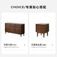 Originales Festholzbett modernes einfaches Doppelbett 1,8 Meter Nordisches Hauptschlafzimmer Großes Bett Eiche Eiche Holzbett L701V [schwarzer Walnussfarbe mit niedrigem Körper] 1,8*2,0 Meter - Einzelbett leuchtend Bett