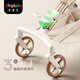 PLAYKIDS X6-5MAX baby walking artifact lightweight two-way high-landscape baby stroller 0-3 years old for folding, lying and shock absorption