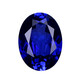Fat Donglai quality tanzanite bare stone sapphire collection can be inlaid with lucky stones imported technology l natural gemstone oval (4X6mm)