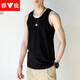 
Yalu 3-piece men's vest for men 100% pure cotton sports base sweat-absorbing trendy sleeveless sweat shirt men [black + white + gray]-pure cotton style 2XL Recommended 120-150Jin [Jin equals 0.5 kg]